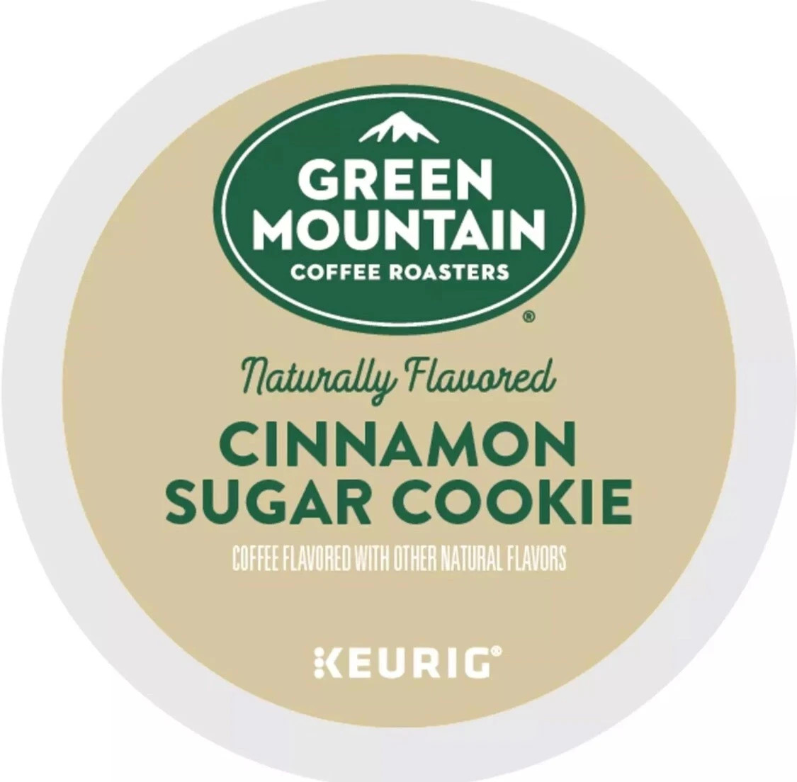 Green Mountain Cinnamon Sugar Cookie Coffee K Cup Pods - Pac