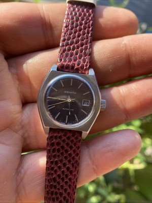 Zenith Automatic Surf Steel Lady Vintage Watch Zenith Uhr