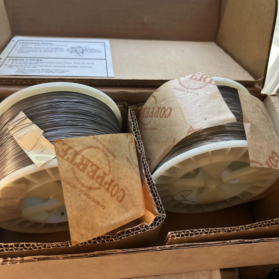 Estuche de 2 carretes Kodak Ektaprint grapa alambre # 175-5057 1755057 Foto 2 de 4