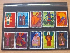 Liechtenstein 1967/8 Freimarken wkład sztuczny stemplowany (J22)