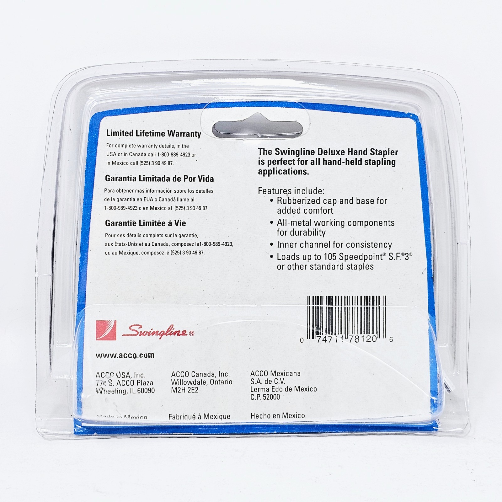 Vintage Lot of 2 Swingline Staplers 767 Brown, Deluxe Hand Stapler Black Sealed