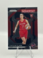 ROOKIE Caitlin Clark #WNBA27 (RC) 2024 Panini Prizm Monopoly Prizm Skills 
