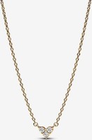 Pandora Drei Sterne Herz Collier-Halskette 363014C01-45 Damenhalskette