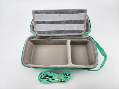 Nintendo Switch Hartschalen-Tragetasche • Animal Crossing Print, blau - Bild 5 von 12