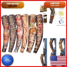 YARIEW Temporary Tattoo Sleeves for Men