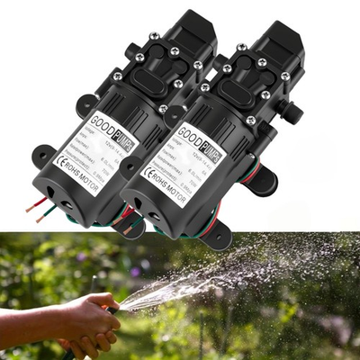 #ad 1 2P 12V Water Pump 130PSI Self Priming Diaphragm High Pressure Automatic Switch $14.99