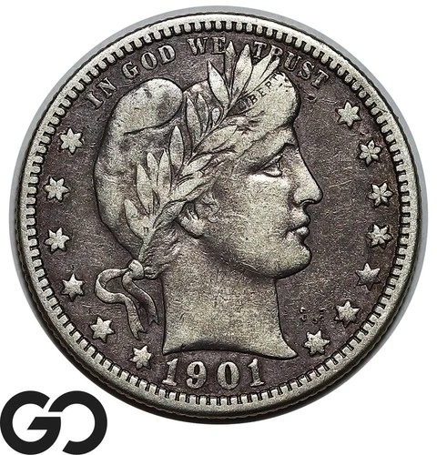 1901 Barber Quarter