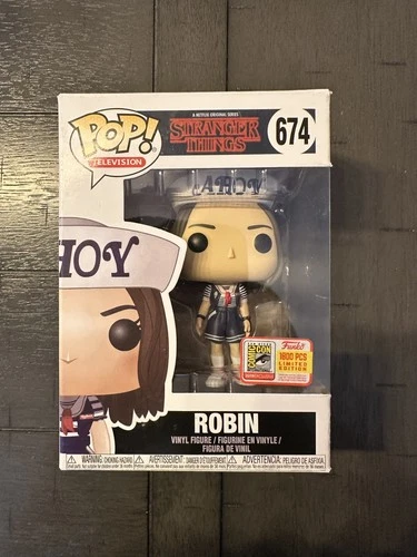 Funko Pop! Vinyl Stranger Things Robin SDCC 2018 Limited Edition Exclusive #674