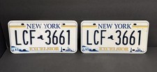 New York Plates LCF-3661 Excelsior Statue of Liberty NYC Skyline Niagara Falls
