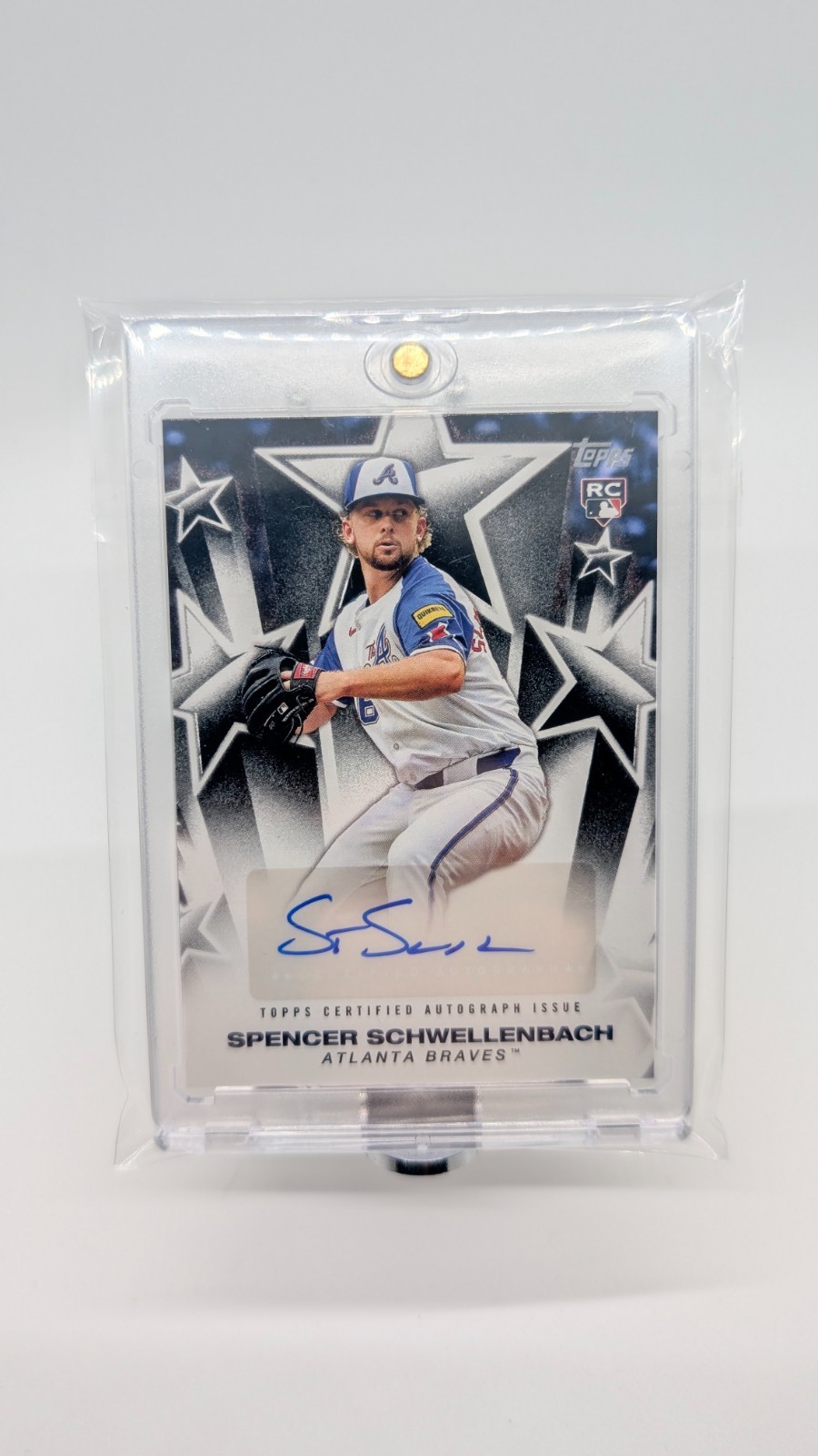 2025 Topps Series 1 - Baseball Stars Autographs Spencer Schwellenbach Rookie RC