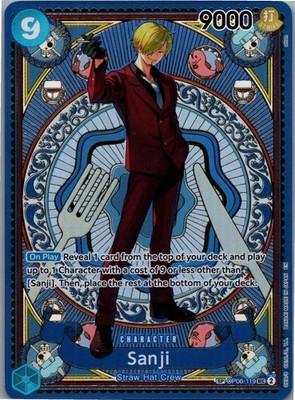 【psa10】サンジ SEC SP OP06-119 Sanji (SP) SEC A Fist of Divine Speed OP06-119 NM | eBay
