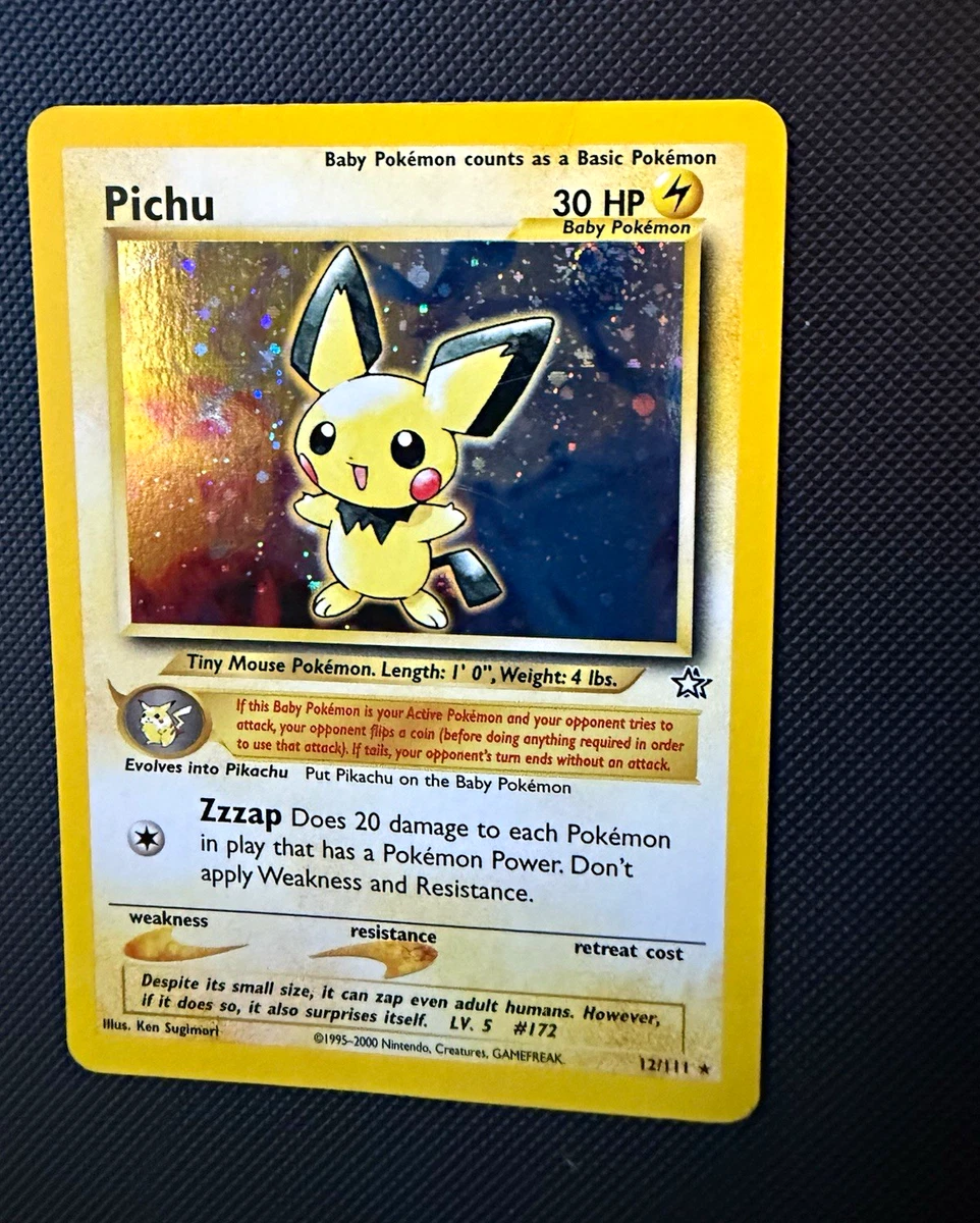 Pichu 英語版 12/111 Pichu 12/111 Neo Genesis for sale | eBay