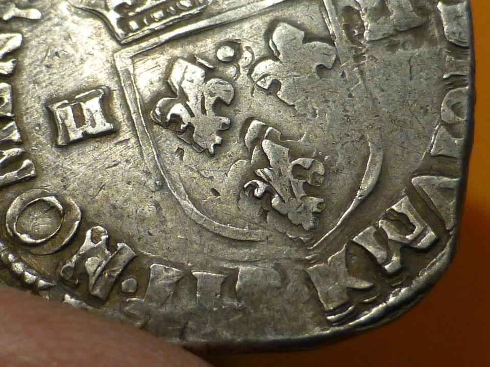 HENRI IV - QUART D'ECU (ARGENT) - 1609 K (BORDEAUX) - RARE & QUALITE TB++ ! - Photo 4/4