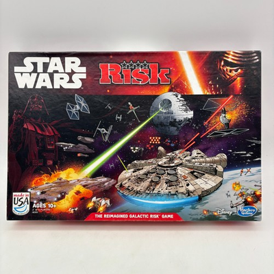 #ad Risk Star Wars Edition COMPLETE Hasbro Gaming 2014 Science Fiction Strategy War $24.99