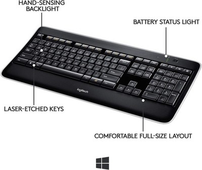 Logitech K800 ワイヤレスキーボード 本体 2個 Amazon.com: Logitech Wireless Illuminated Keyboard K800 : Electronics