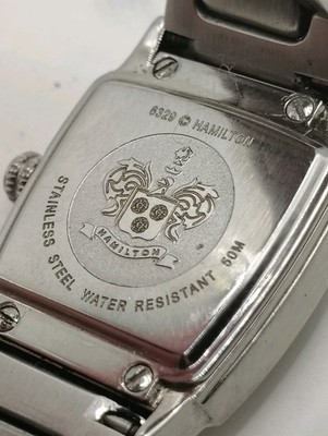 Vintage Hamilton Everest 6329 Quartz Stainless Steel Watch. Works