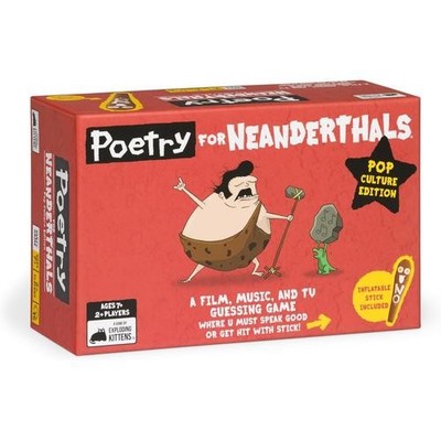 Poesie für Neandertaler Popkultur Edition Brettspiel - Brandneu Versiegelt