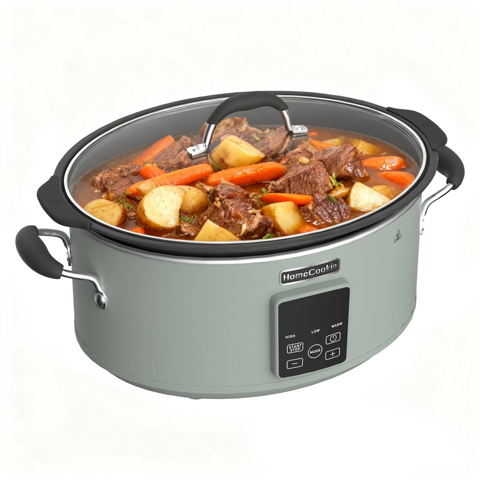 HOMECOOKIN 10-Qt Digital Programmable Slow Cooker XL - Olive
Opens in a new window or tab