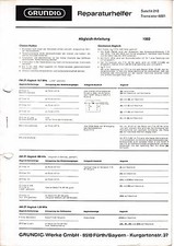 Service Manual-Anleitung für Grundig Satellit 210,Transistor 6001 
