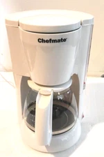 Chefmate 12 Cup Coffeemaker w/ Box White