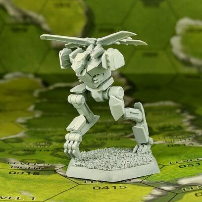 Battletech Miniatures - Eyrie - SirMortimerBombito Sculpt - 3D Printed