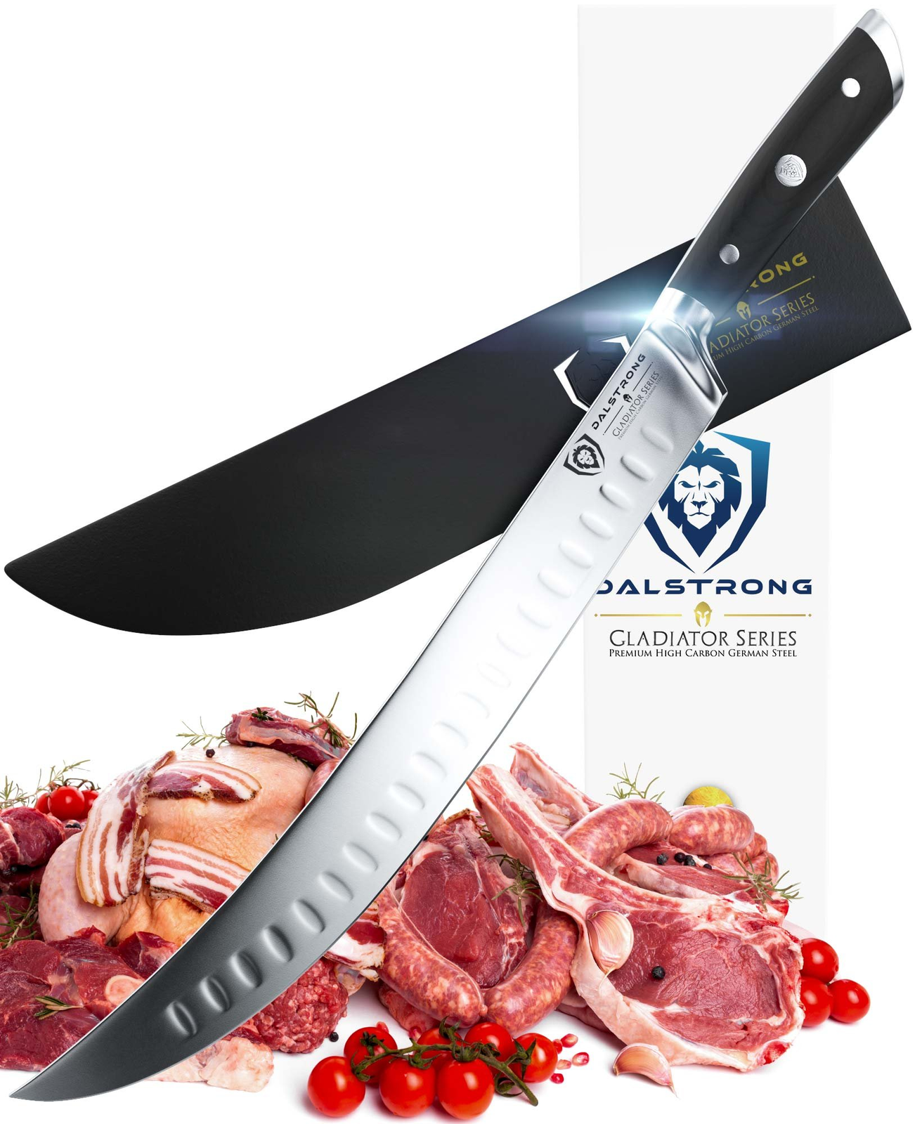 DALSTRONG Butchers Breaking Cimitar Knife Gladiator Series 10" Slicer