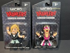 Micro Brawlers - Bret Hart & Brian Pillman