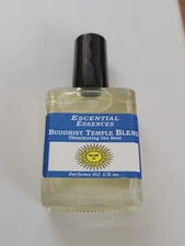 Buddhist Temple Blend  - ESCENTIAL ESSENCES PERFUME OIL - 1/2 OZ.  Unopened Bott