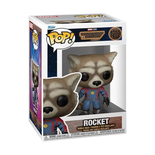 Funko Pop! Marvel Guardians of the Galaxy Vol. 3 - Rocket Vinyl Figure