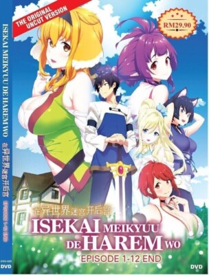 Harem in the Labyrinth of Another World Vol.1-12 END DVD (Uncut Version) (Anime)