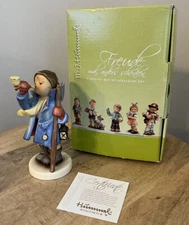 Goebel M I Hummel Hear Ye, Hear Ye 70th Anniversary Edition with Box COA Signed