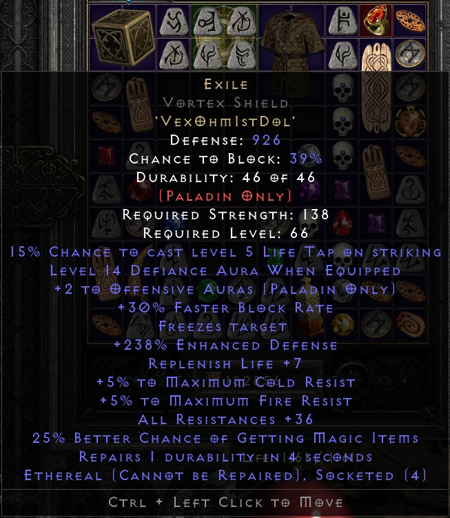 Rune Words Diablo 2 Shields