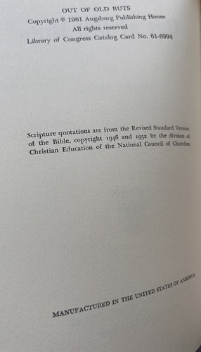 VTG Out of Old Ruts PB Book Signed by Oscar C. Hanson (1961) VERY RARE - Picture 16 of 20