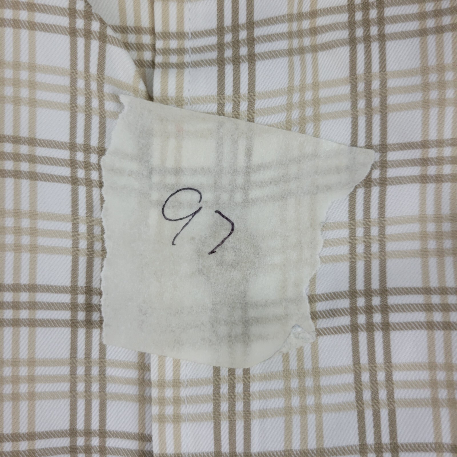 Tommy Hilfiger dress shirt plaid bronze 80s 2 ply L mens button down 97 thumbnail 10
