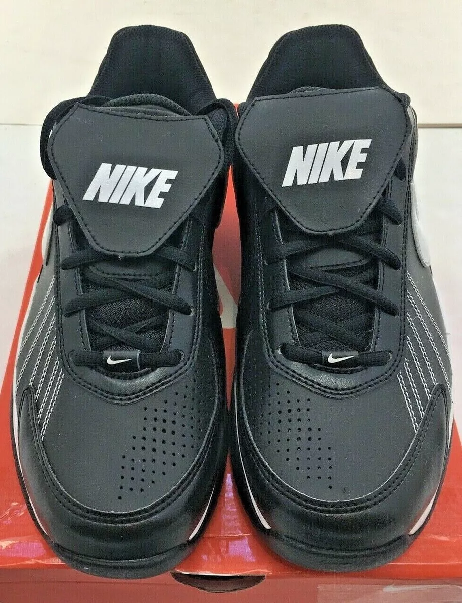 New Men s Nike AIR DIAMOND TRAINER Black White Sizes 6 15M