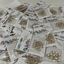 CLEARANCE Wholesale 10 Packs 120 Pcs Swarovski Elements Rondelle Ceylon 8mm