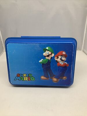Super Mario Universal Travel Hard Blue Case & Nintendo 3DS DS DSI LITE