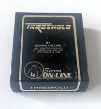 RARE Commodore 64 Game - Threshold Sierra On-Line Authentic TESTED Free Shipping