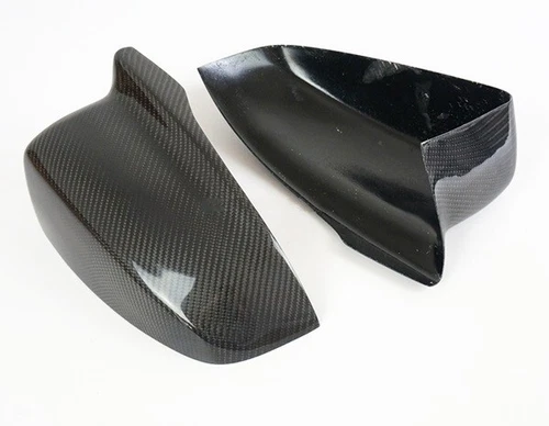 Real Carbon Fiber Tape-on Mirror Covers for 08-13 BMW X5M X6M E70M E71M E72M