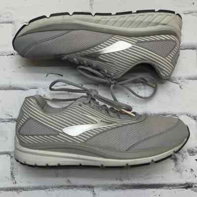 Brooks Addiction Walker Shoes Women's Size 12 Gray Activewear Sneakers