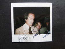 Pat Boone autograph signed 10x10 cm Polaroid picture
