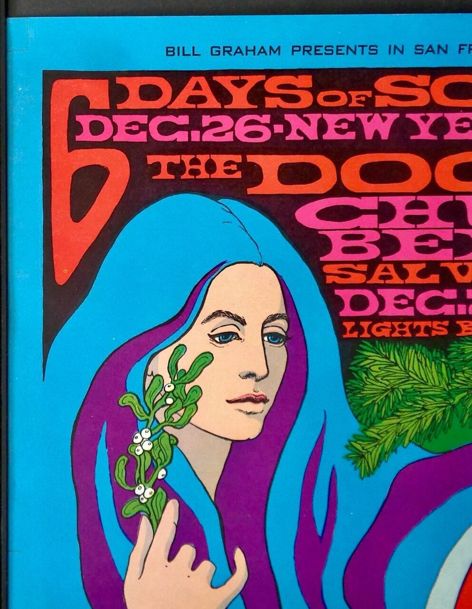 アート・デザイン・音楽 GREATEST Magazine Issue 01 DOORS BG 99 OP1 FILLMORE 1968 Concert poster BILL GRAHAM BONNIE