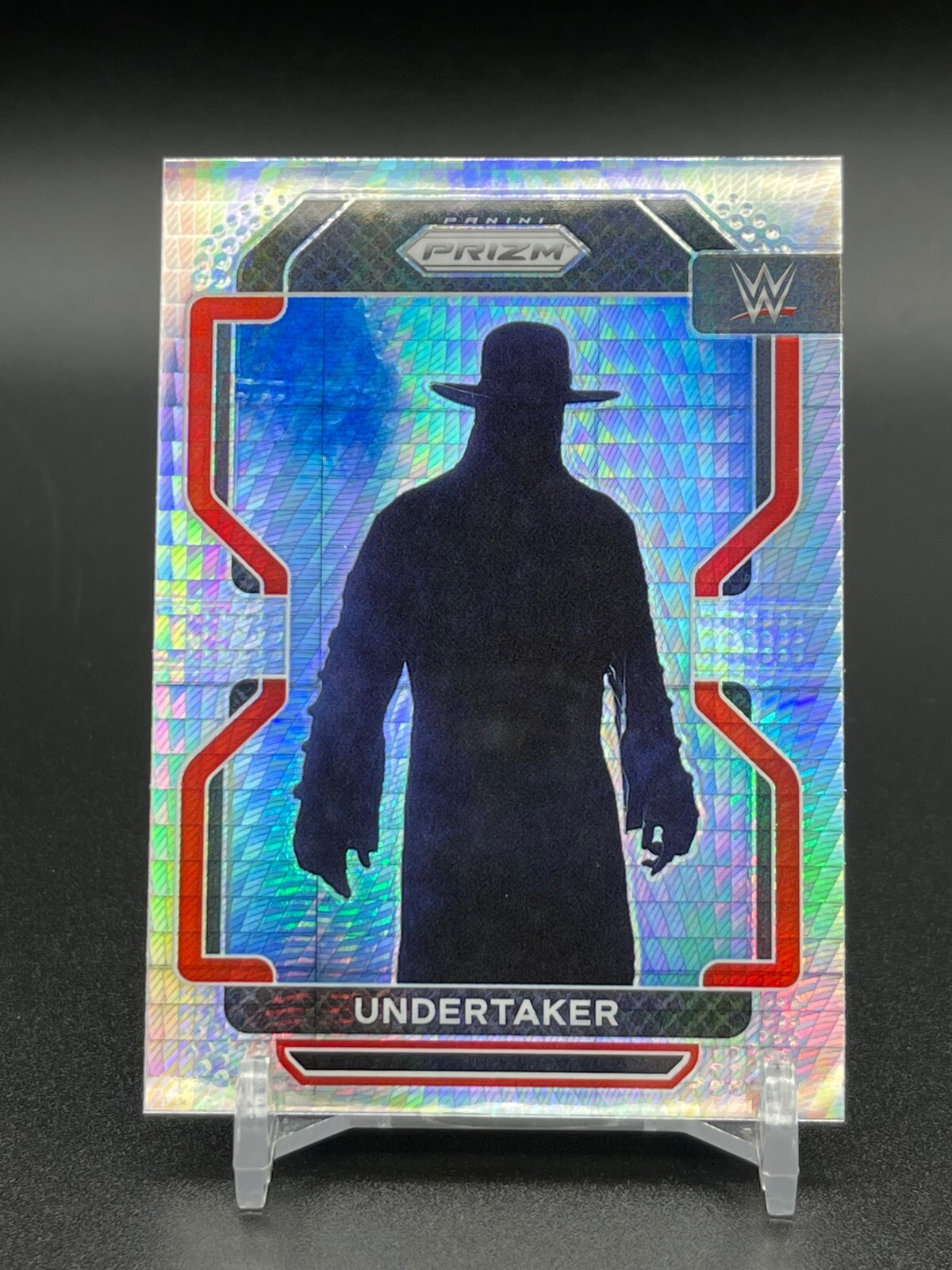 2022 Panini Prizm WWE Hyper Prizm Parallel Undertaker #193 WWF HOF