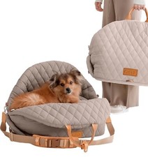 Kinkko Dog Travel Bag 3-in-1 Pet Carrier Puppy Car Seat with Small Dog Pillow