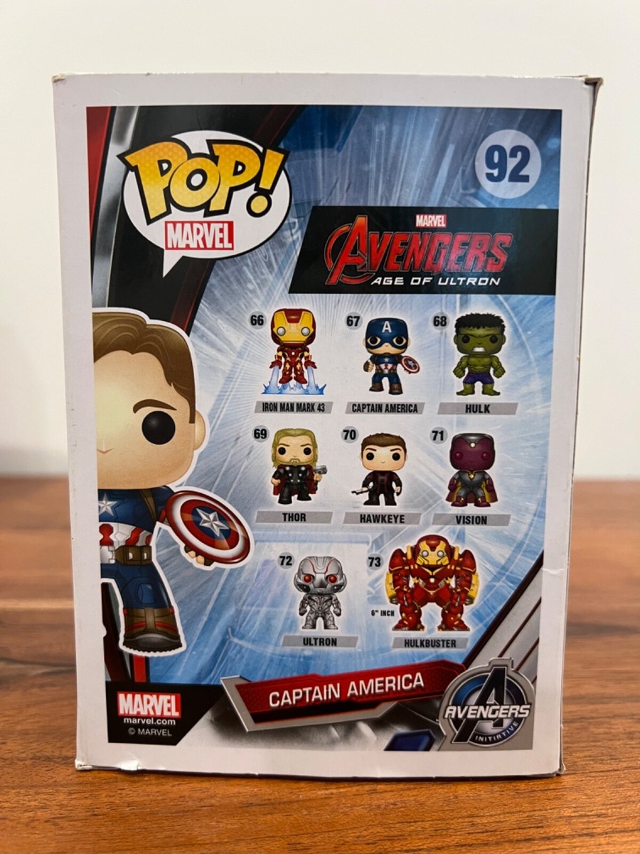 Funko pop コミコン限定版 キャプテンアメリカ 92 219 Funko Pop! Vinyl: Marvel - Captain America (Unmasked) - San