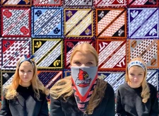 College Bandana Face Mask-NCAA 22" Square Bandanna for Face, Neck, Hair, and Pet