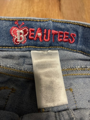 Girls Beauties Sequin Jeans Size 6 - Picture 4 of 5