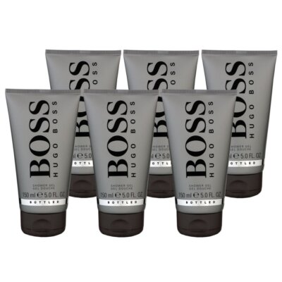 Hugo Boss Boss Bottled 6 x 150 ml Showergel Duschgel Shower Gel Set