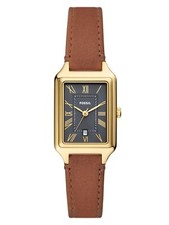 Fossil ES5303 Damenuhr Lederarmband RAQUEL braun