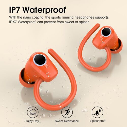 Wireless Earbuds, Bluetooth 5.3,50H Playtime HD Stereo Noise Cancelling Earbuds - Picture 6 of 6